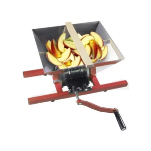 7L Stainless Steel Fruit Crusher Pulper Masher Grinder Apple Juice Wine Cider - Picture 1 of 9