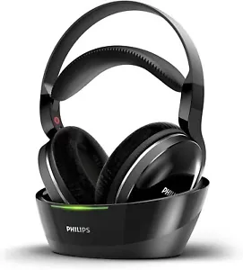 Philips SHD8850 Wireless Over-Ear TV Home Cinema Sound Hi-Fi Headphones - Picture 1 of 11