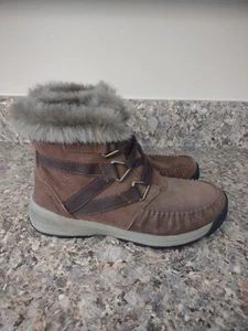 Columbia Maragal halbhoher wasserdichter halbhoher Damenstiefel tabakfarben Größe 8 NEU - Bild 1 von 7