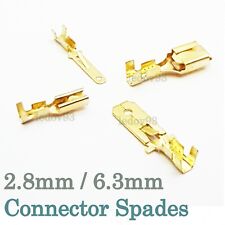 Male and/or Female 6.3mm/2.8mm Spade Connector Wire Plugs Pin Car Motorbike