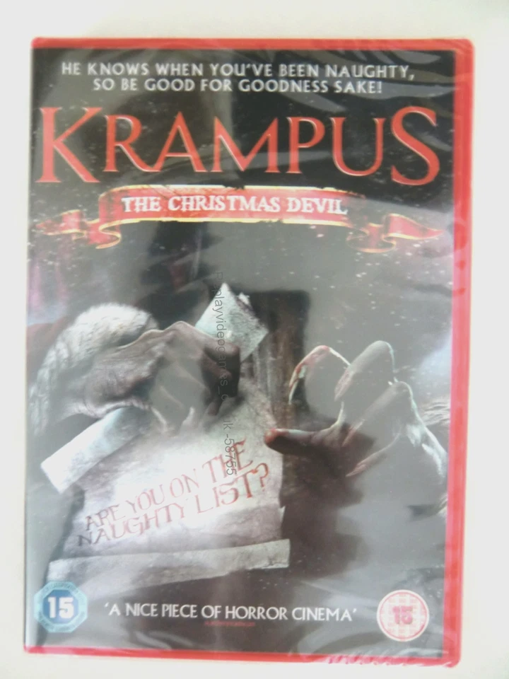 58755 DVD - Krampus The Christmas Devil [NEW / SEALED]  2015  HFR 0368 - Image 1 of 1