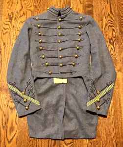 Vintage West Point Accademia Militare Cadetto Abito Uniforme Giacca Cappotto JF Miller - Foto 1 di 3