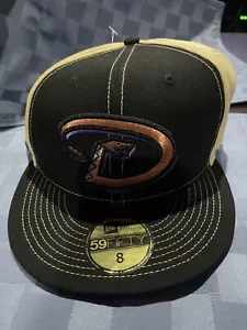 Arizona Diamondback 25th Anniversary New Era 59 fifty fitted hat cap Size 8 - Picture 1 of 8