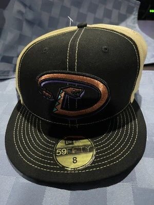 Arizona Diamondback 25th Anniversary New Era 59 fifty fitted hat cap Size 8 - Image 1 of 4
