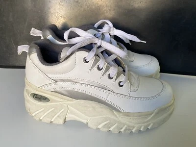 Zapatillas de plataforma vintage candies blancas zapatos 10 M  Foto 1 de 4