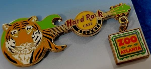ATLANTA AZA GUITAR SERIES SUMATRAN TIGER ATLANTA ZOO Hard Rock Cafe PIN - Picture 1 of 1