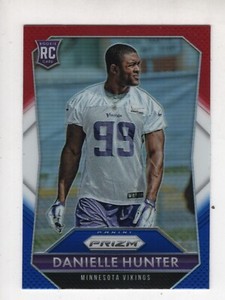 2015 Prizm Danielle Hunter Red White and Blue Prizm Rookie RC #218