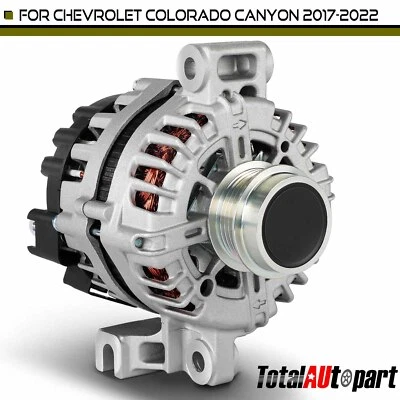 New Alternator for Chevrolet Colorado 2017-2022 GMC Canyon 150A 12V CW 5-Groove - Image 1 of 4