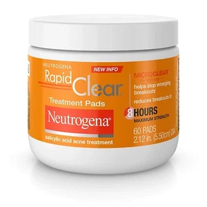 Neutrogena, Rapid Clear Treatment Pads Maximum Strength, 60 ct - Picture 1 of 1