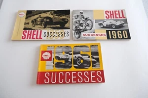 Lote de 3 libros de trabajo Shell Successes 1959/1960/1961. interés automovilístico - Imagen 1 de 6