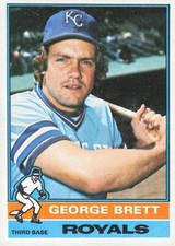 1976 Topps #19 George Brett   Card TCCCX