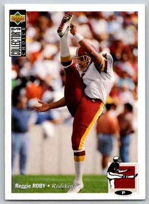 1994 COLLECTOR'S CHOICE REGGIE ROBY WASHINGTON REDSKINS #276 - Image 1 of 2