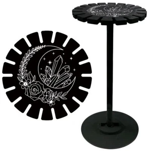 Étagère en Cristal Noir - Présentoir à Pendule de Radiesthésie - Support en B... - Imagen 1 de 7