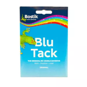 Bostik Blu Tack, Adhesivo Reutilizable Multiusos, Limpio, Seguro y Fácil de Usar, No - Imagen 1 de 7
