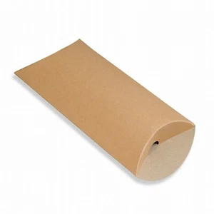CAJAS REGALO FORMA ALMOHADA MANILLA KRAFT TAMAÑO 162X114+35 MM (C6) PACK DE 25 - Imagen 1 de 1