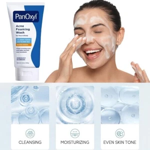 Moisture Acne Foaming Wash Face & Body 10% Active ingredient 156g - UK Sell - Picture 1 of 13