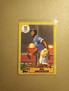 Bo Jackson, 1987 Topps, Card #170, Future Stars, Royals