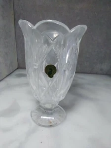 Waterford Clear Crystal Canterbury 7” Vase - Picture 1 of 4