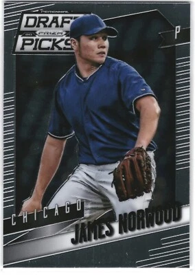 2014 Panini Prizm Draft James Norwood Rookie Chicago Cubs #65 - Image 1 of 2