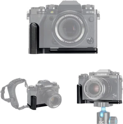 JJC Metal Camera Hand Grip Holder Arca Swiss Plate Bracket for Fujifilm X-T5 XT5 - Image 1 of 4