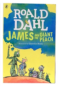 "JAMES AND THE GIANT PEACH" by ROALD DAHL illustrated by QUENTIN BLAKE (2013) - Picture 1 of 2