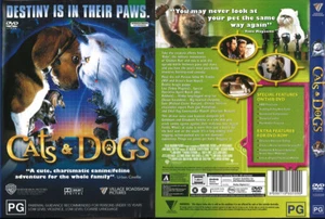 421 NEW SEALED DVD Region 4 CATS & DOGS - Picture 1 of 1