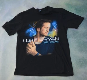 Luke Bryan Kill The Lights Concert Men's T-Shirt Size S. - Picture 1 of 4