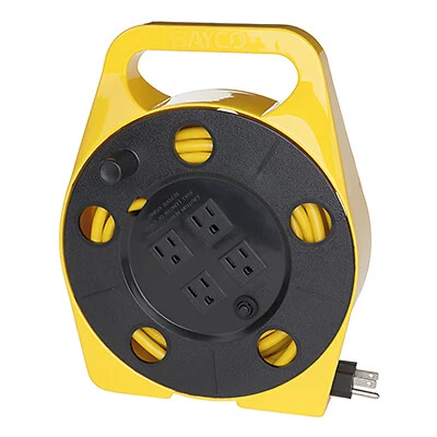 Bayco SL-755 Cord Reel, 4-Outlets, 25-Ft. - Quantity 1 - Image 1 of 2