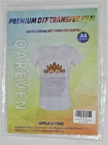 Película de transferencia Qareven DTF 20 hojas A4 - Imagen 1 de 5