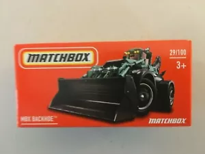MBX Backhoe Tractor * 2022 Matchbox POWER GRABS Case B ~ 29/100 - Picture 1 of 1