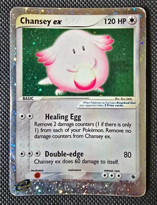Pokemon Card - Chansey Ex - Ex Ruby & Sapphire - Holo Rare - 96/109 - MP - Picture 1 of 4
