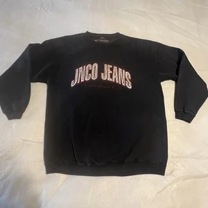 Vintage JNCO Jeans Crew  Sweatshirt Shirt Big Logo Large  90s Y2K Vtg Spell Out - Picture 1 of 11