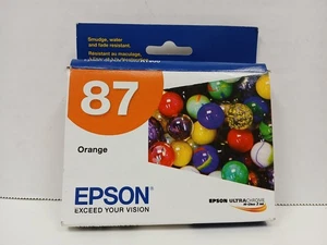 Epson 87 Orange Ink Cartridge, EXP 04/2024 - Picture 1 of 3