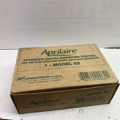 Aprilaire 62 Automatic Digital Humidistat Controller - White - Image 1 of 2