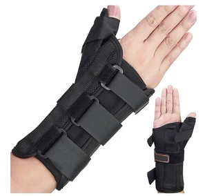 Tutore Polso e Pollice Spica Stecca Supporto Pollice Stecca (Mano Destra Media - Foto 1 di 13