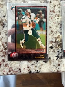 1998 BOWMAN CHROME CARD MIAMI DELFINI DAN MARINO #135 - Foto 1 di 1
