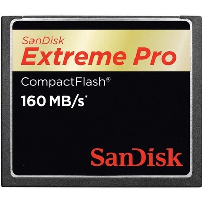 Sandisk Extreme Pro 256 Gb Compactflash - 160 Mb/s Read - 150 Mb/s Write - 1 - Image 1 of 4