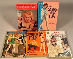 Pulp Erotik Sex Romane, 60er Jahre, Sexparty - Bild 1 von 2