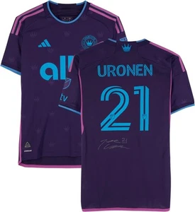 Jere Uronen Charlotte FC Signed MU #21 Jersey from 2024 MLS Season - Size S - Picture 1 of 5