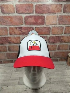 Gorra de béisbol Peanuts Snoopy Woodstock casa para perros espalda a presión camionero nueva con etiquetas - Imagen 1 de 9
