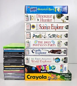 Joblot DK Crayola Rugrats Childrens PC Educational CDROM Bundle Assorted - Picture 1 of 5