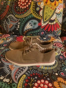 Ben Sherman Bulldog Derby Canvas modische niedrige Sneakers 10,5 - Bild 1 von 6