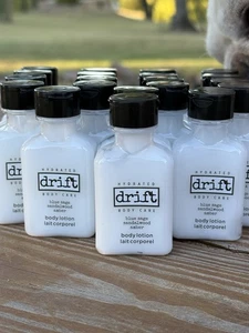 20 Flaschen Drift hydratisierte Körperpflege KÖRPERLOTION Reise-/Hotelgröße je 1 Unze - Bild 1 von 4
