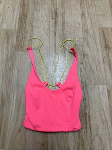 Free People Movement She's Got Rhythm Crop Tank Flamingo Fizz Größe Large - Bild 1 von 5