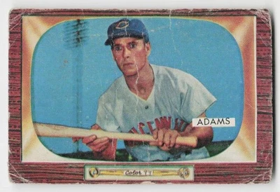 1955 Bowman #118 Bobby Adams - Image 1 of 2