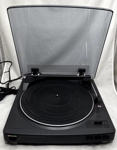 Vintage 1998 Aiwa PX-E855 Belt-Drive Record Player Turntable ~ TESTED & Working! - Picture 1 of 6