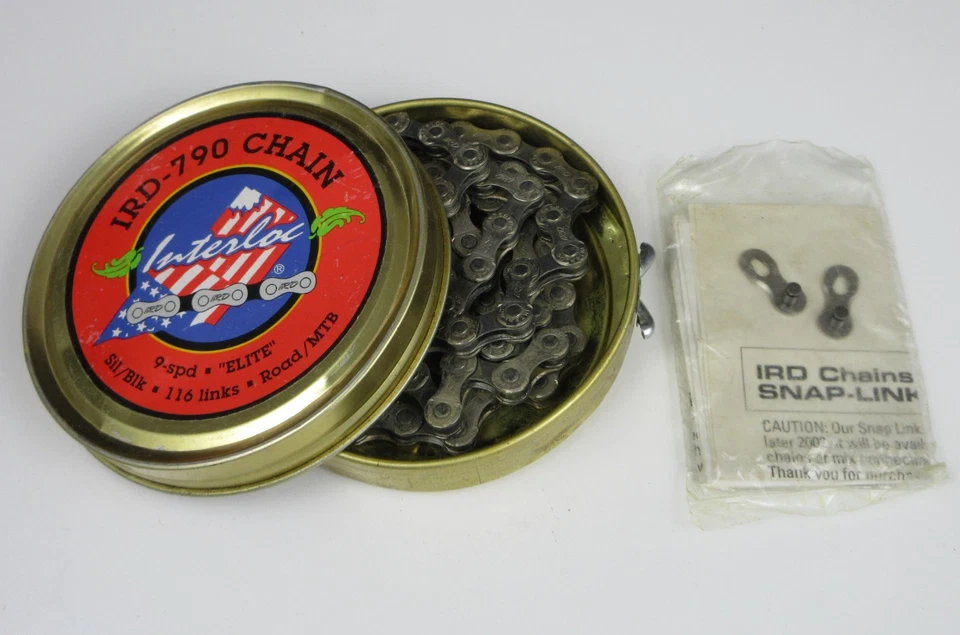 IRD - 790 cadena 9 velocidades Elite 116 eslabones NOS Foto 1 de 1