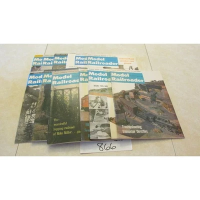 Model Railroader Magazine 12 Issues 1964 Full Year Vintage Trains Collectible - Image 1 of 4