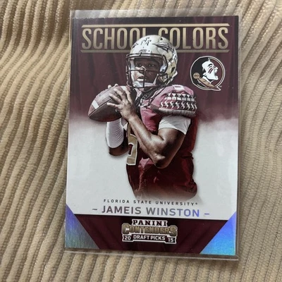 2015 Panini Contenders Draft Picks - School Colors Jameis Winston #2 (RC) - Image 1 of 2