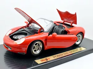 Modellino auto scala 1:18 Porsche BOXSTER cabrio diecast modellismo statico g - Foto 1 di 5